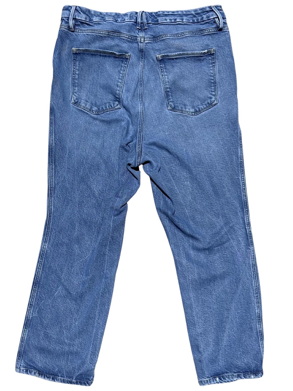 Good American Good Curve Straight Women’s Size 18 Jeans | GCST220T in Indigo539 - Picture 3 of 7